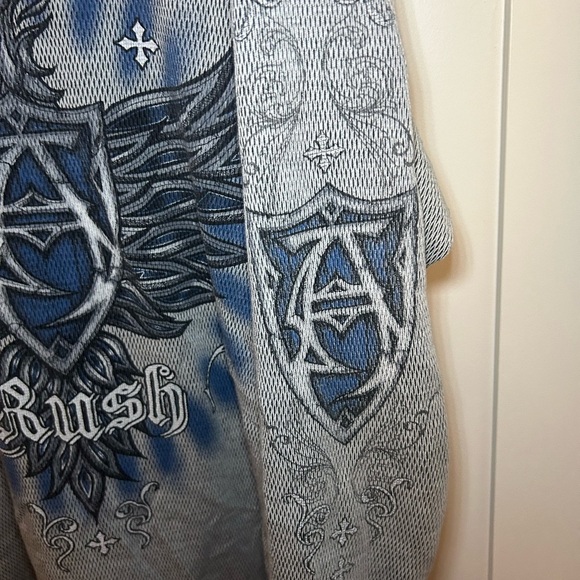 Rare Affliction George St-Peirre Reversible vintage thermal - Picture 6 of 16